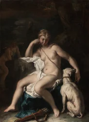Diane et son chien